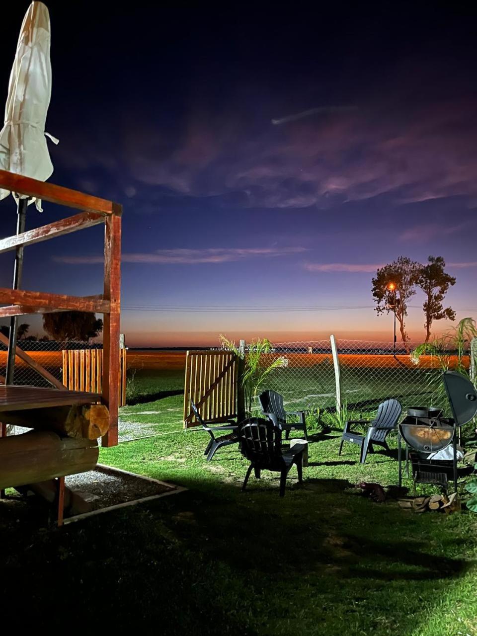 Cabana Puesta Del Sol Chascomús Exterior foto